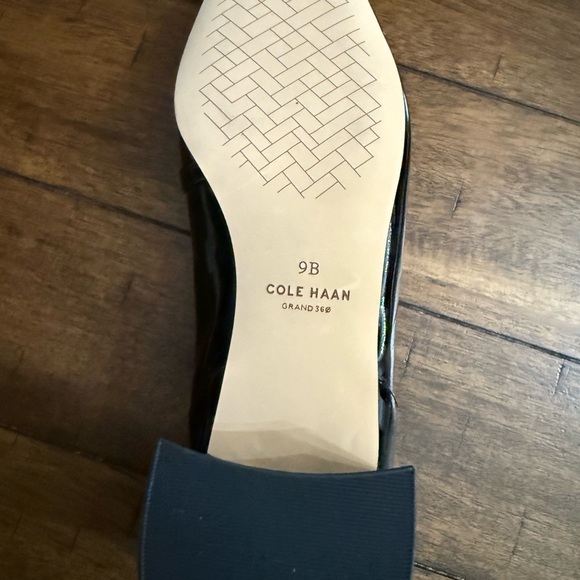 Cole Haan Black Patent Leather Mary Jane Flats - Picture 3 of 4